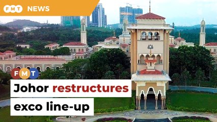 Johor restructures exco line-up, 1 new appointment