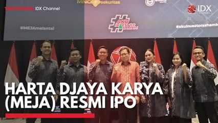 Harta Djaya Karya (MEJA) Resmi IPO