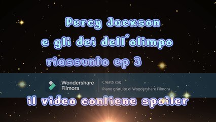 percy jackson e gli dei dell'olimpo riassunto episodio 4