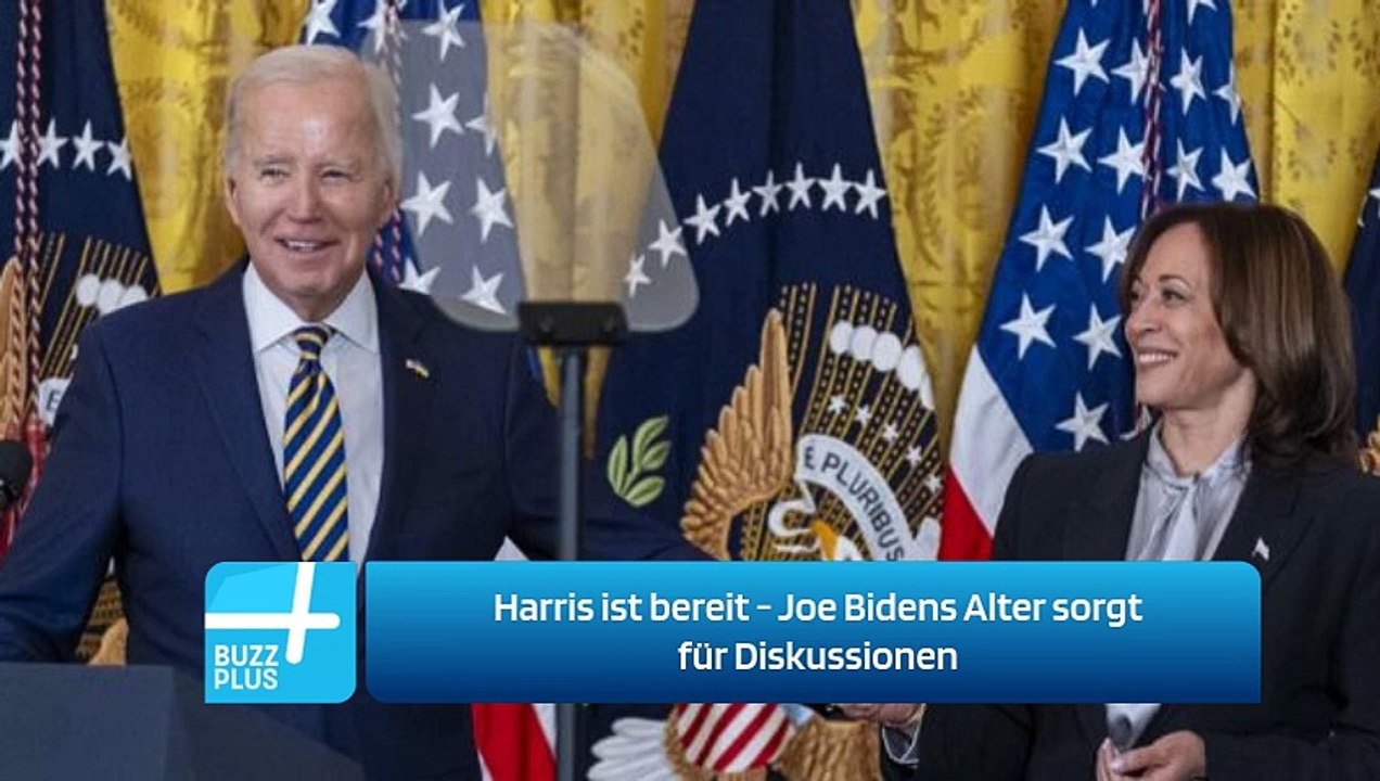 Harris ist bereit - Joe Bidens Alter sorgt für Diskussionen
