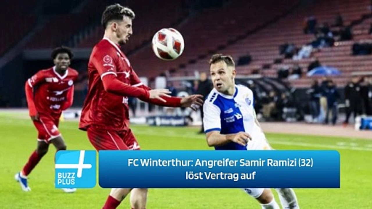 FC Winterthur: Angreifer Samir Ramizi (32) löst Vertrag auf