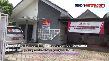 Viral Ajakan Coblos Caleg Lewat Amplop, Bawaslu Jember Turun Tangan