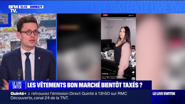 Antoine Vermorel-Marques (député LR à l'origine du projet de loi sur la fast fashion): 15% de ses produits importés en France ne respectent pas nos normes sanitaires