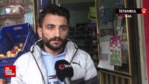 Fatih’te market sahibi kendine döner bıçağı çeken hırsızı copla kovaladı