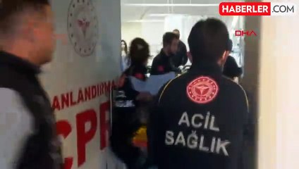 Aksaray'da Balkon Camı Takarken Düşen İşçi Ağır Yaralandı