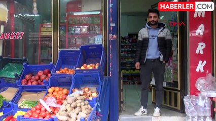 Market Sahibi Bıçaklı Saldırgana Copla Karşılık Verdi