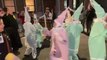 Mardi Gras 2024 à Binche: la toute première danse des Pierrots
