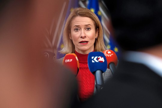 Russland schreibt Estlands Regierungschefin Kallas zur Fahndung aus
