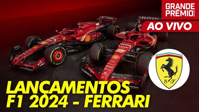 AO VIVO! FERRARI APRESENTA SF-24, CARRO PARA A F1 2024 | React