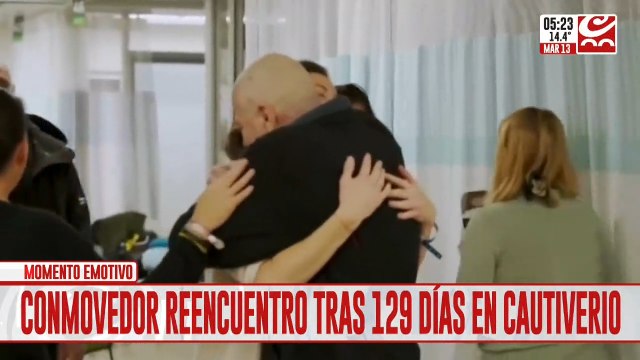 Este fue el conmovedor encuentro entre los Argentinos secuestrados por Hamas y sus familias