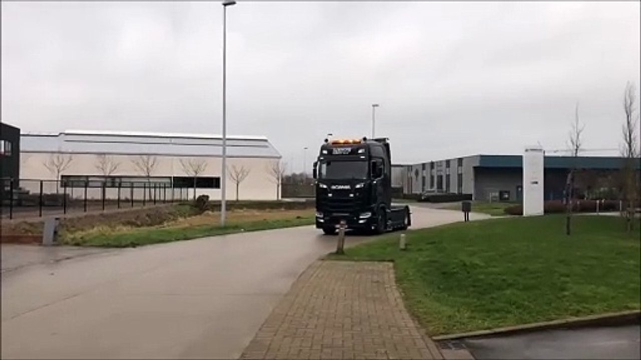 (Black Edition) Scania S580 V8 Power Acceleration-Sound (HD) Next Generation