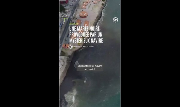 Trinité-et-Tobago : une marée noire provoquée par un mystérieux navire