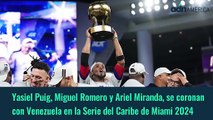 Venezuela celebra su victoria en la Serie del Caribe