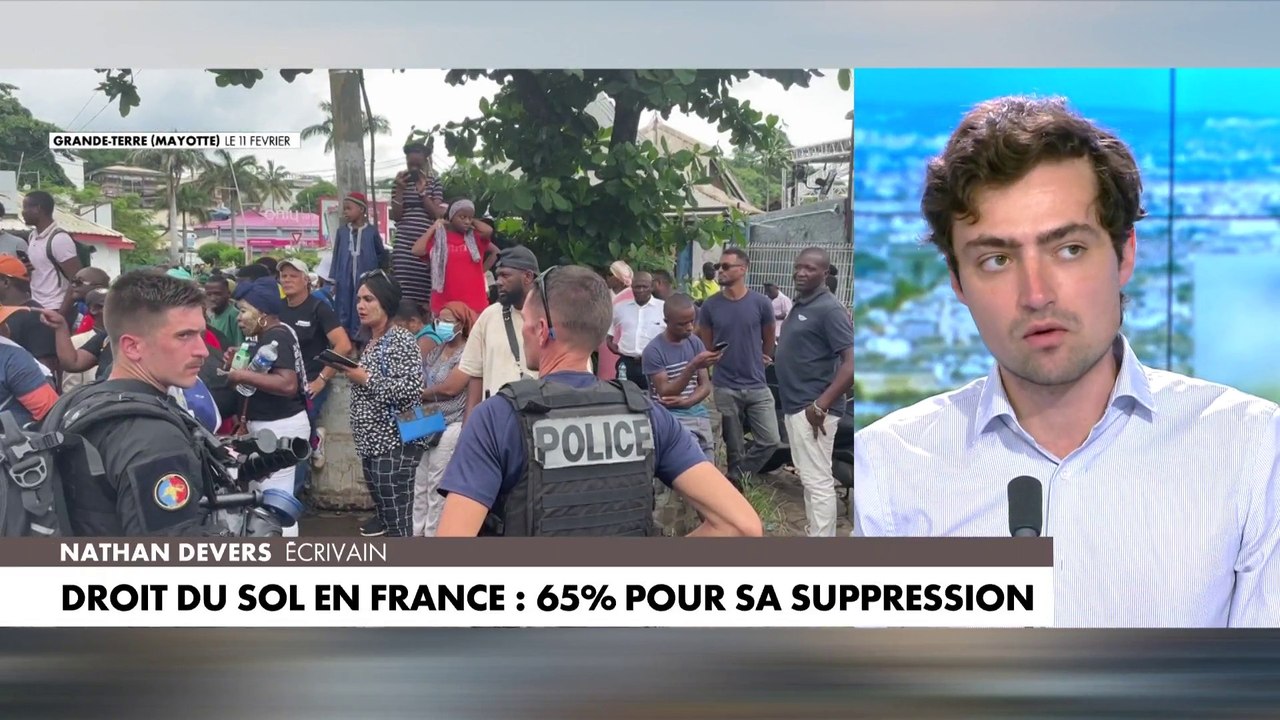 Nathan Devers revient sur la suppression du droit du sol à Mayotte : «Le problème des mesures exceptionnelles, c'est que très souvent, elles se normalisent»