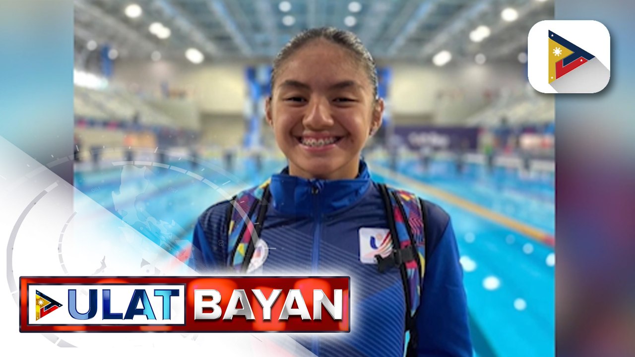 Mojdeh, nakasungkit ng tatlong medalya sa 2024 APAC swimming championships