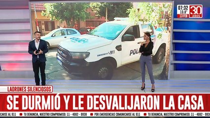 Insólito robo: se durmió y le desvalijaron la casa