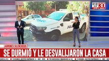 Insólito robo: se durmió y le desvalijaron la casa