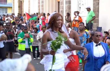 Lundi gras au lamentin mariage burlesque