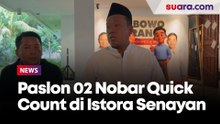 Prabowo-Gibran dan Ketum Parpol Pengusung akan Nobar Quick Count di Istora Senayan 