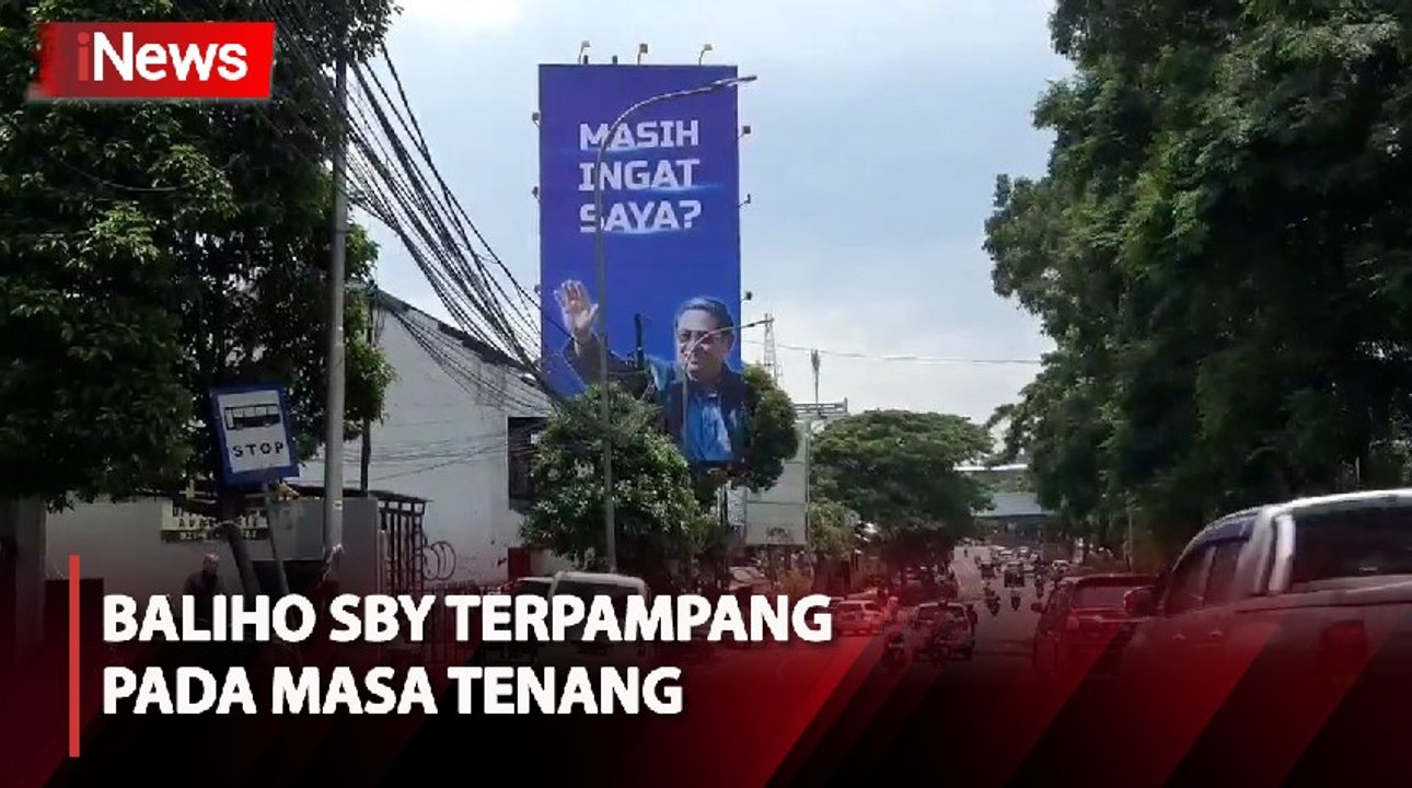 Baliho SBY Terpampang pada Masa Tenang, Bawaslu DKI: Bukan Pelanggaran
