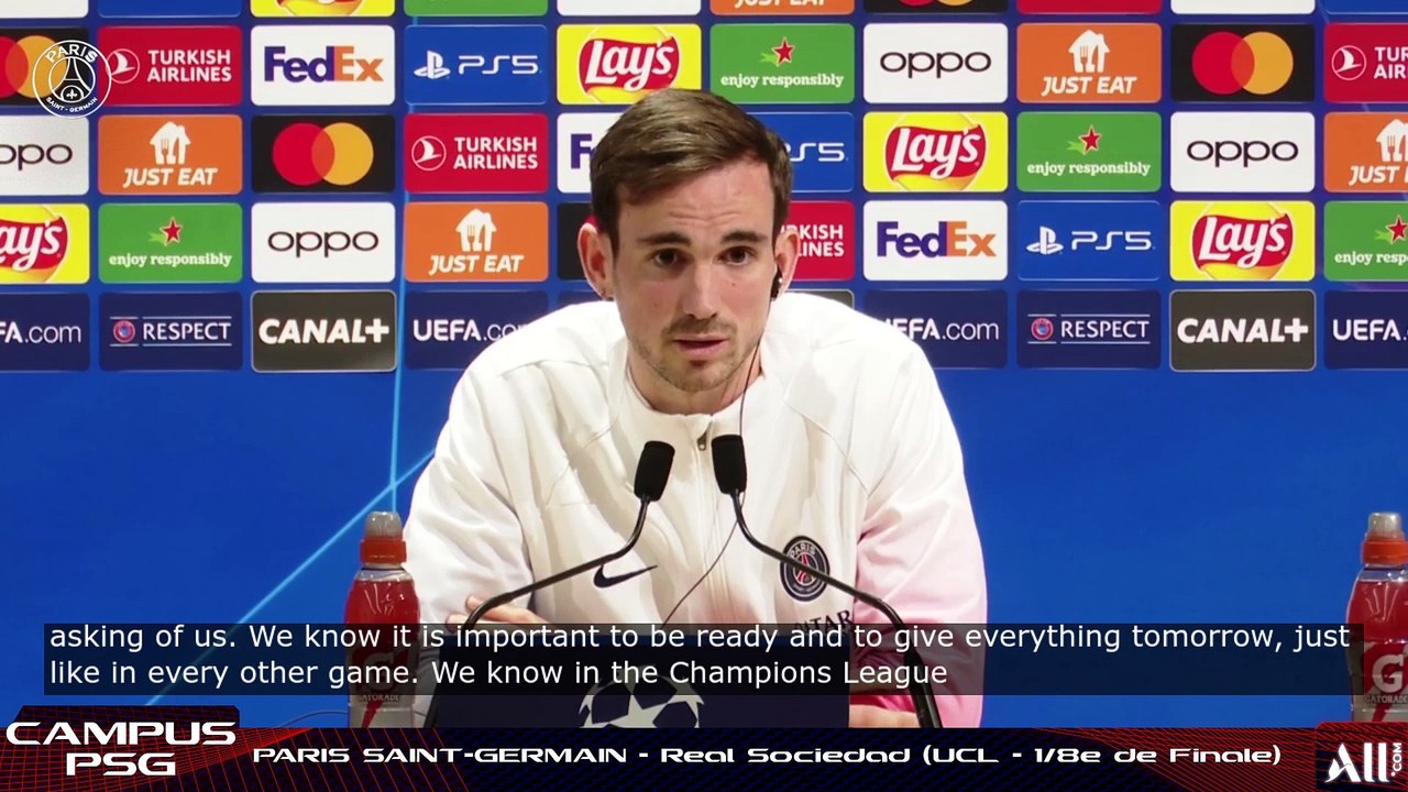Replay: Paris Saint-Germain - Real Sociedad, press conference Luis Enrique and Fabian Ruiz