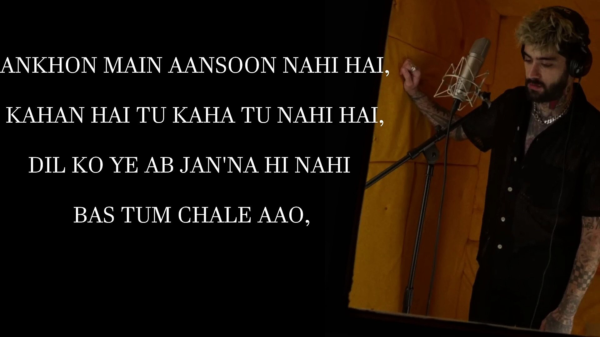 ⁣TU HAI KAHAN-AUR FT ZAYN MALIK-FULL LYRICS SONG-||PRESENTED BY:LYRICS_HOUSE||