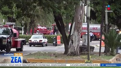 Incendio en la biblioteca Jaime Torres Bodet del IPN