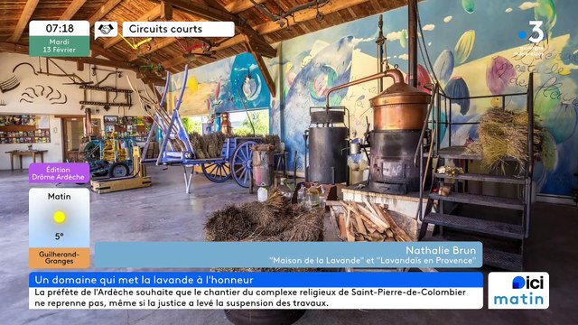 À Saint-Remèze, Lavandaïs en Provence , huiles essentielles, cosmétiques Bio et produits dérivés à la lavande.