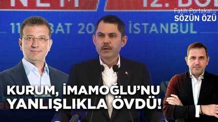 MURAT KURUM EKREM İMAMOĞLU’NU YANLIŞLIKLA ÖVDÜ! VİDEOLU ANLATIM