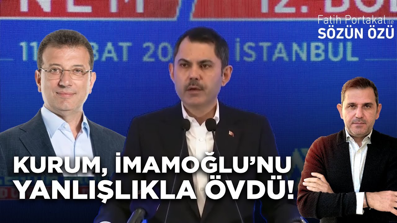 MURAT KURUM EKREM İMAMOĞLU’NU YANLIŞLIKLA ÖVDÜ!...