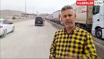 Gürbulak Sınır Kapısında 30 Kilometrelik TIR Kuyruğu Oluştu