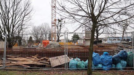 Dziennik Zachodni / Budowa na Spacerowej w Tychach / reporter Karina Trojok