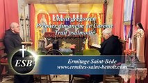 Trait « Qui habitat » du Premier dimanche de Carême (version psalmodiée, rite traditionnel), interprété par Frère Toussaint et Jean-Claude Guerguy