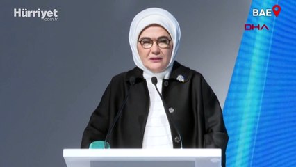 Emine Erdoğan: Dünyada çok fazla acı, kanayan yara ve acil çözüm bekleyen mesele var
