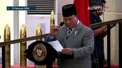 [FULL] Sambutan Menhan Prabowo Hadiri Sidang Senat Terbuka Wisuda Unhan RI