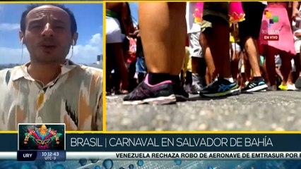 El carnaval brasileño combina tradición, música, color y diversión