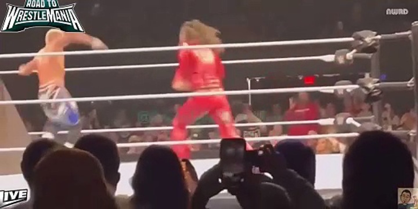 Cody Rhodes vs Shinsuke Nakamura - WWE Road To Wrestlemania Live Event At Knoxville (February 3 2024)