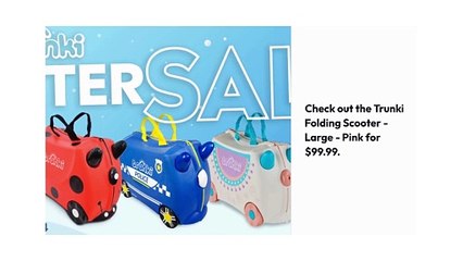 Travel in Style -  Ride-On Kids Suitcases from Trunki