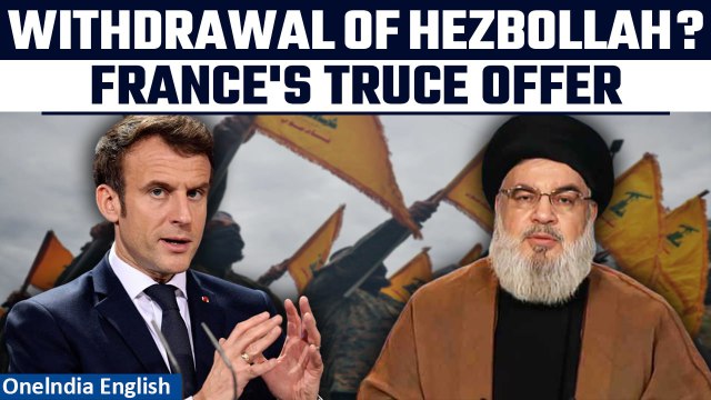 France Offers Proposal for Israel-Lebanon Truce, Includes Hezbollah Withdrawal| Oneindia News