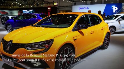 A 15 ans,Renault, Peugeot… Les modèles des voitures le plus volées en France en 2023