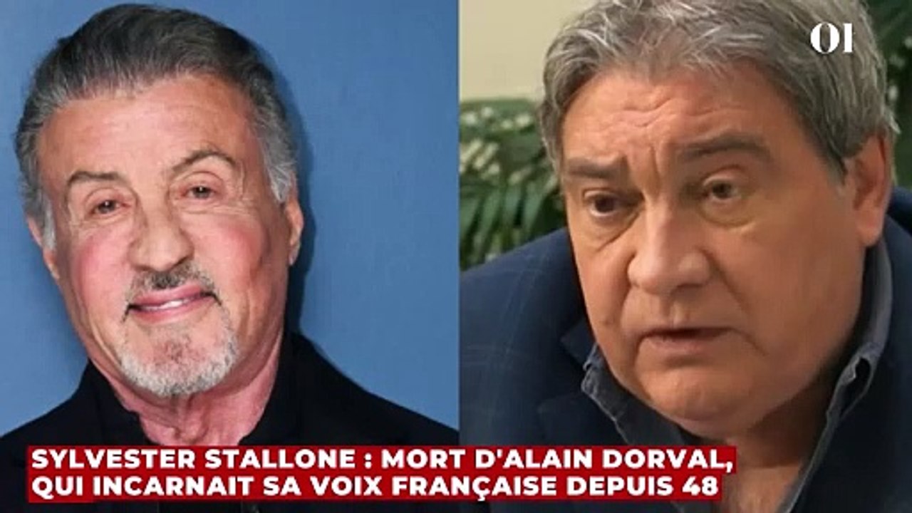 Sylvester Stallone : mort d'Alain Dorval, qui incarnait sa voix française depuis 48 ans