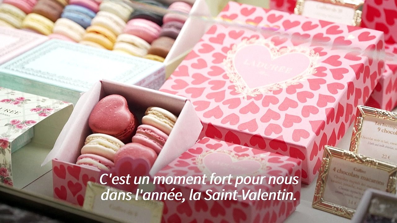 Saint-Valentin: chez les pâtissiers et chocolatiers, le coeur décliné sous toutes ses formes