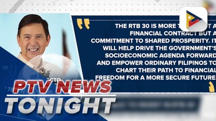 DOF chief urges public to invest in RTB 30