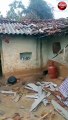 sidhi: Hailstorm along with storm caused devastation, mud houses collapsed, crops destroyed
