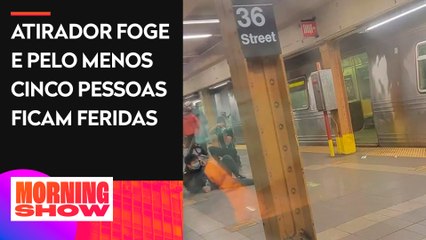 Um homem morre após ataque a tiros no metrô de Nova York