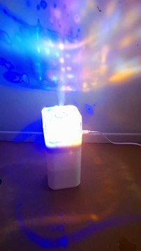 Star Night Light Projector HUMIDIFIER, for Kids Room, Starlight HUMIDIFIER ULTRASONIC LED Night Light Silent 300ML Dual Mode Mini HUMIDIFIER, for Home for Office