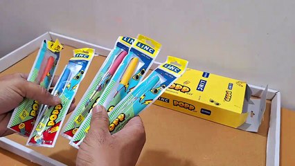 Unboxing and Review of Linc Popp 0.6mm Black Gel Pen for students