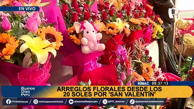 Día de San Valentín: hay arreglos florales desde S/20 para este 14 de febrero