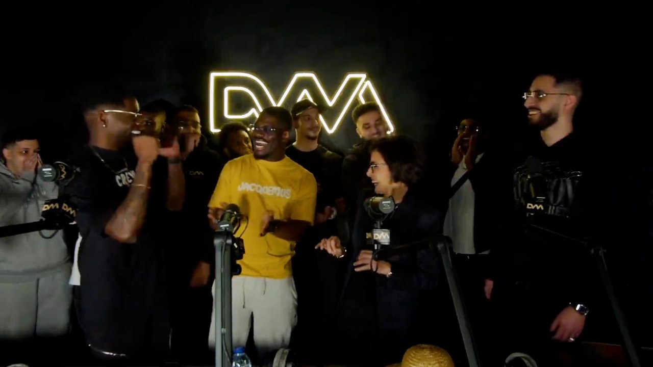 Rachida Dati s'invite au DVM Show et danse avec Tayc et Dadju