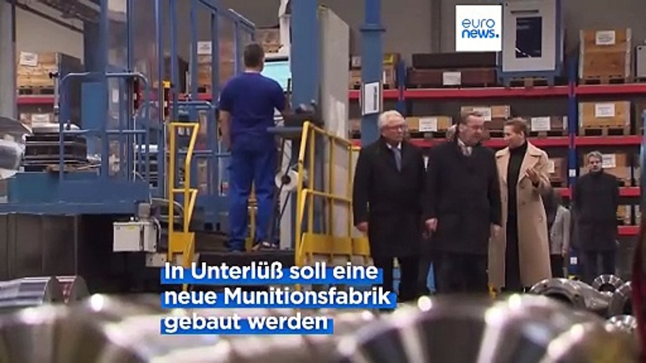 Neue Munitionsfabrik in Deutschland: Scholz fordert Aufrüstung in Europa
